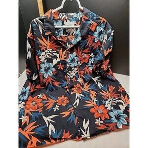Goodfellow Mens Hawaiian XXL Slim, Button Up,  Short Sleeve